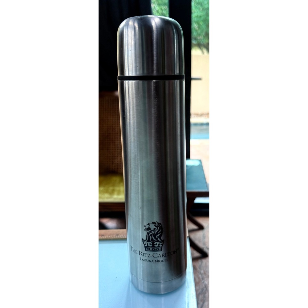 Ritz Carlton Laguna Niguel Stainless Steel Insulated Thermos Bottle Large